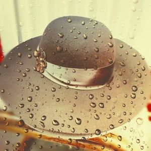 Vintage Ladies Full Brim Amanda Smith Wool Dress Hat